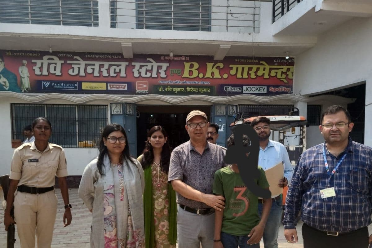 Gopalganj News : बाल श्रम के खिलाफ बड़ी कार्रवाई, दो बाल श्रमिक कराए गए मुक्त