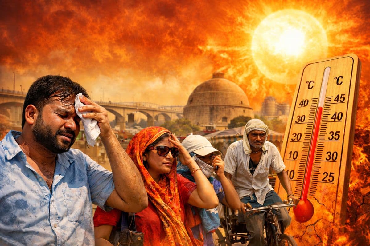 आरा में भीषण गर्मी का कहर: 42 डिग्री की तपिश से जनजीवन प्रभावित, लोग घरों में कैद होने को मजबूर