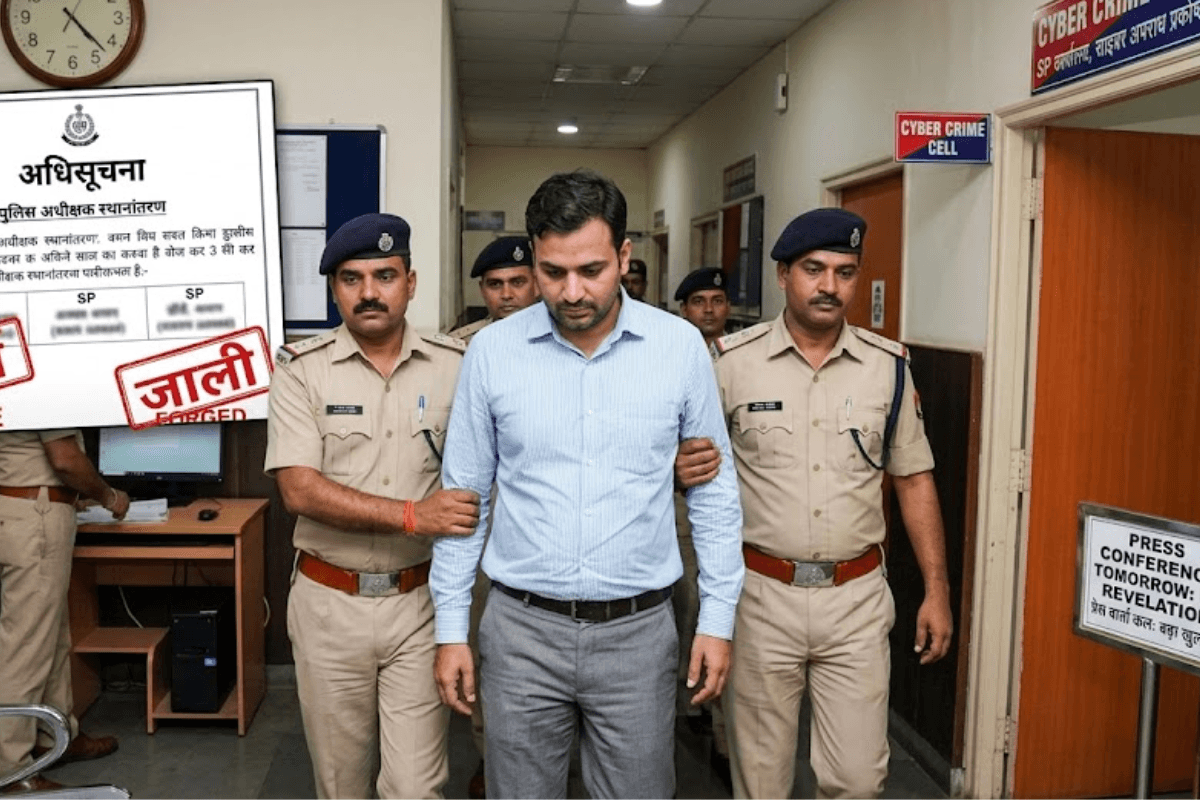 3 जिलों के SP के तबादले की जारी कर दी फर्जी अधिसूचना, साइबर पुलिस ने आरोपी को दबोचा, कल होगा बड़ा खुलासा