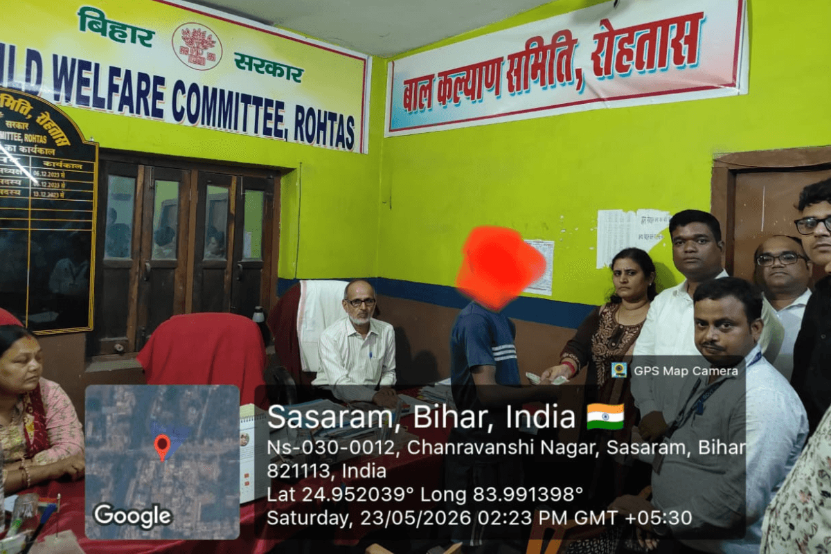 रोहतास में बाइक रिपेयरिंग सेंटर पर धावा दल की छापेमारी, 13 वर्षीय बाल मजदूर मुक्त, संचालक पर FIR दर्ज