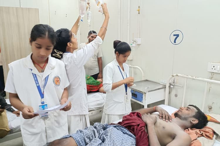 करंट लगने से युवक गंभीर रूप से घायल