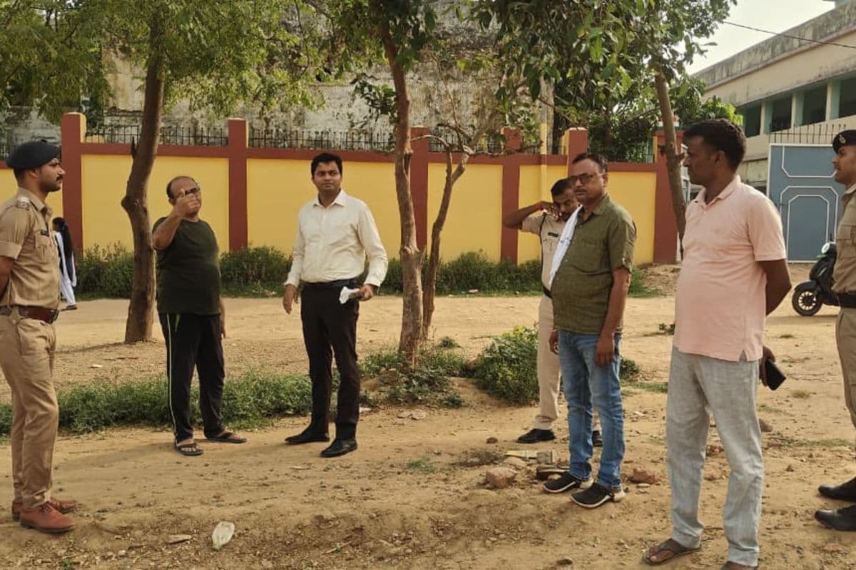 नालंदा बिंद में 2 जून को मुख्यमंत्री के आगमन की तैयारी तेज, खेल मैदान का अधिकारियों ने किया निरीक्षण, प्रशासन अलर्ट मोड पर