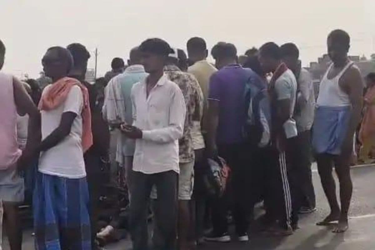 नालंदा में पिकअप ने कोचिंग जा रहे साइकिल सवार दो चचेरे भाइयों को रौंदा, 1 की मौके पर मौत