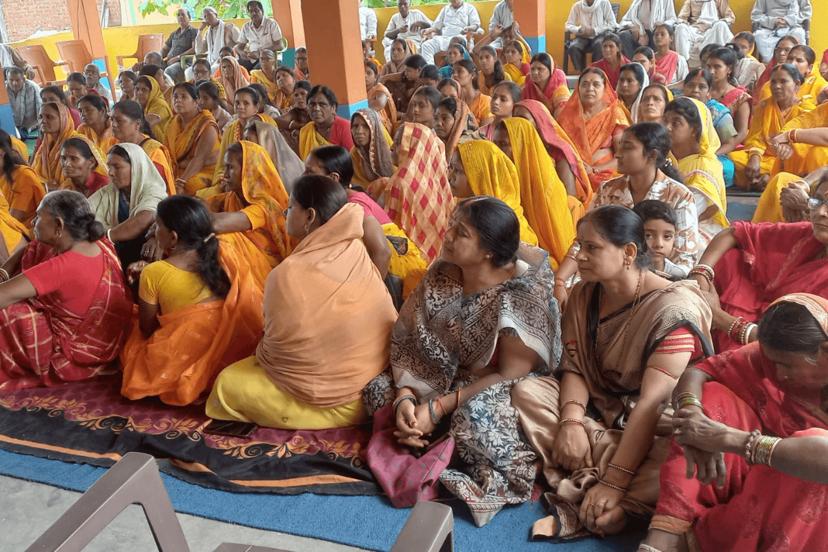 नवादा के कौआकोल में गायत्री ज्ञान मंदिर में विचार क्रांति गोष्ठी आयोजित, अखंड ज्योति शताब्दी वर्ष पर उमड़ा जनसैलाब