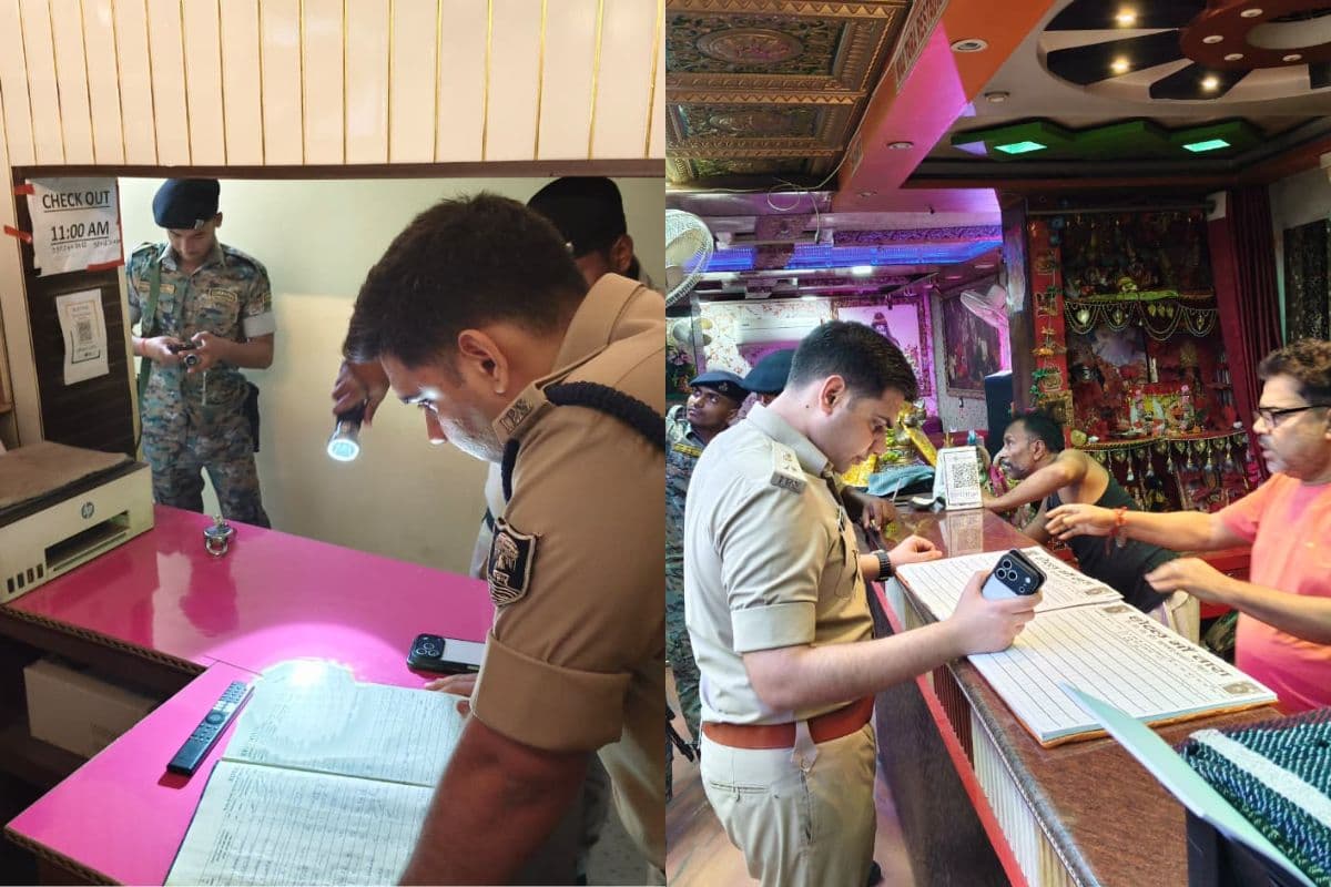 जहानाबाद में आधी रात पुलिस की होटल चेकिंग, मचा हड़कंप, एसपी के नेतृत्व में चला विशेष अभियान