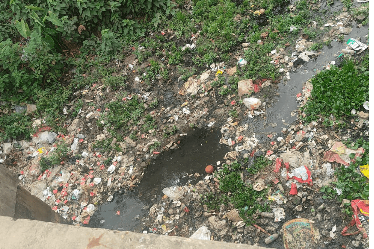 रोहतास में सफाई व्यवस्था फेल: कचरे के अंबार से घिरा सोन नहर, बीमारी के खतरे से सहमे लोग