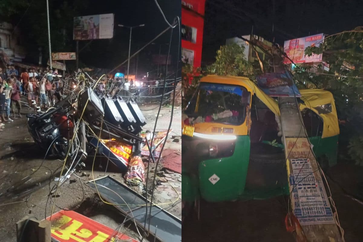 कटिहार में आंधी-बारिश का भारी तांडव, मिरचाईबाड़ी में सड़क पर गिरा ट्रांसफार्मर, शहर में ब्लैकआउट