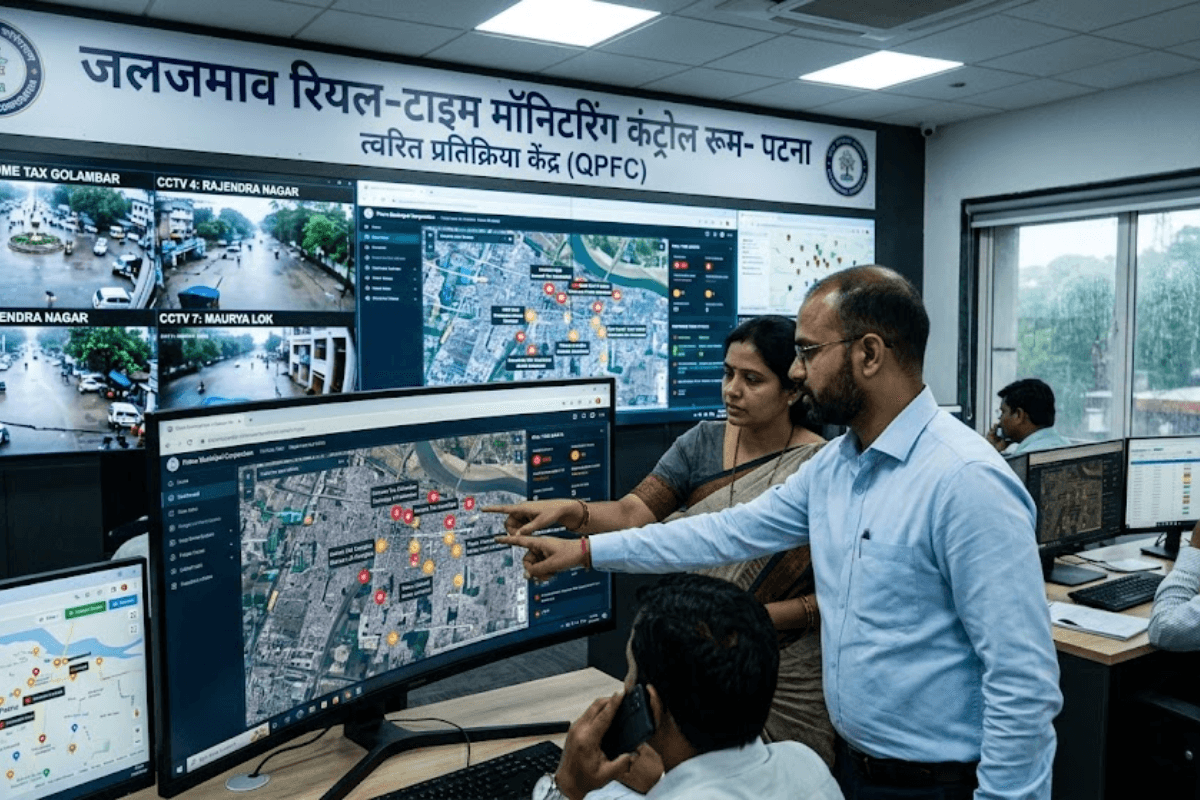 मानसून से पहले पटना में जलजमाव से निपटने की तैयारी, बनेगा रियल टाइम मॉनिटरिंग कंट्रोल रूम