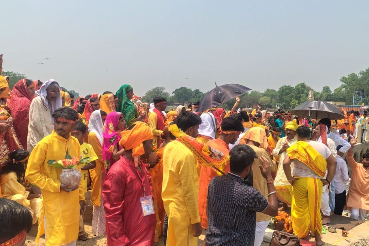 औरंगाबाद में शोभा यात्रा के साथ शुरू हुआ श्री शिव पंचायतन प्राण प्रतिष्ठा सह रुद्र महायज्ञ