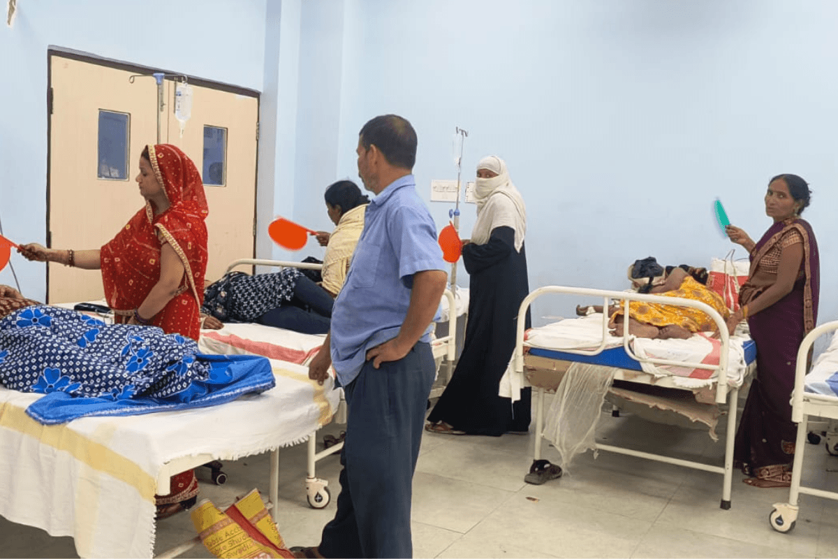 गोपालगंज में ₹37 करोड़ की लागत से बना मॉडल सदर अस्पताल खुद बीमार, बंद पड़ा है ऑटोमेटिक AC,उमस से तड़प रहे मरीज