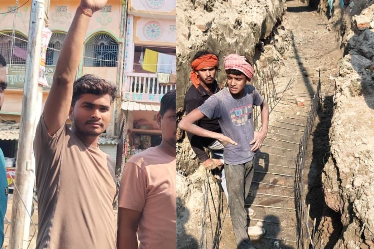 ​ब्रेकिंग न्यूज : मढ़ौरा में नाला निर्माण में धांधली पर फूटा लोगों का गुस्सा, काम रोका