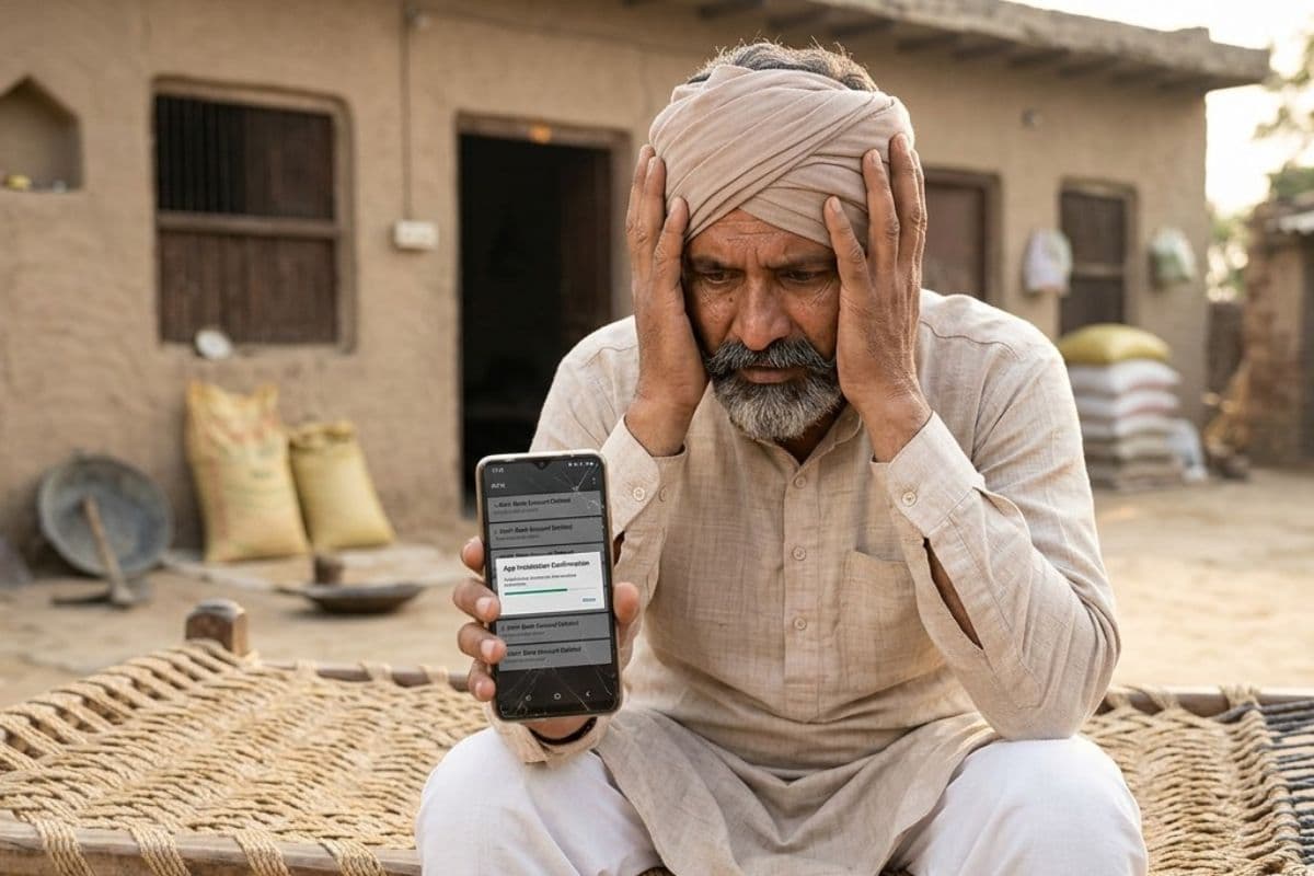 मुजफ्फरपुर: किसान का मोबाइल हैक कर खाते से उड़ाए ₹2.34 लाख, 5 दिनों में किए 33 ट्रांजैक्शन