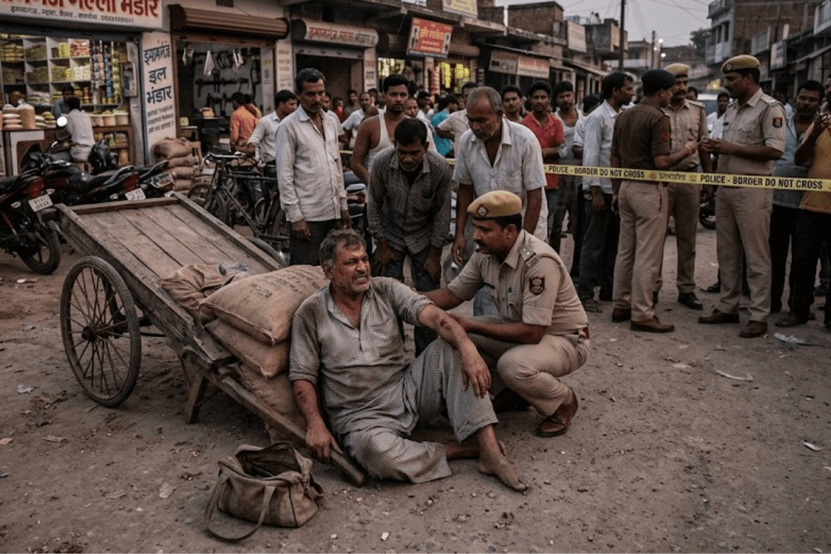 गया में बेखौफ अपराधी, इमामगंज में गल्ला व्यवसायी से हथियार के बल पर 60 हजार की लूट, विरोध करने पर मारकर किया घायल