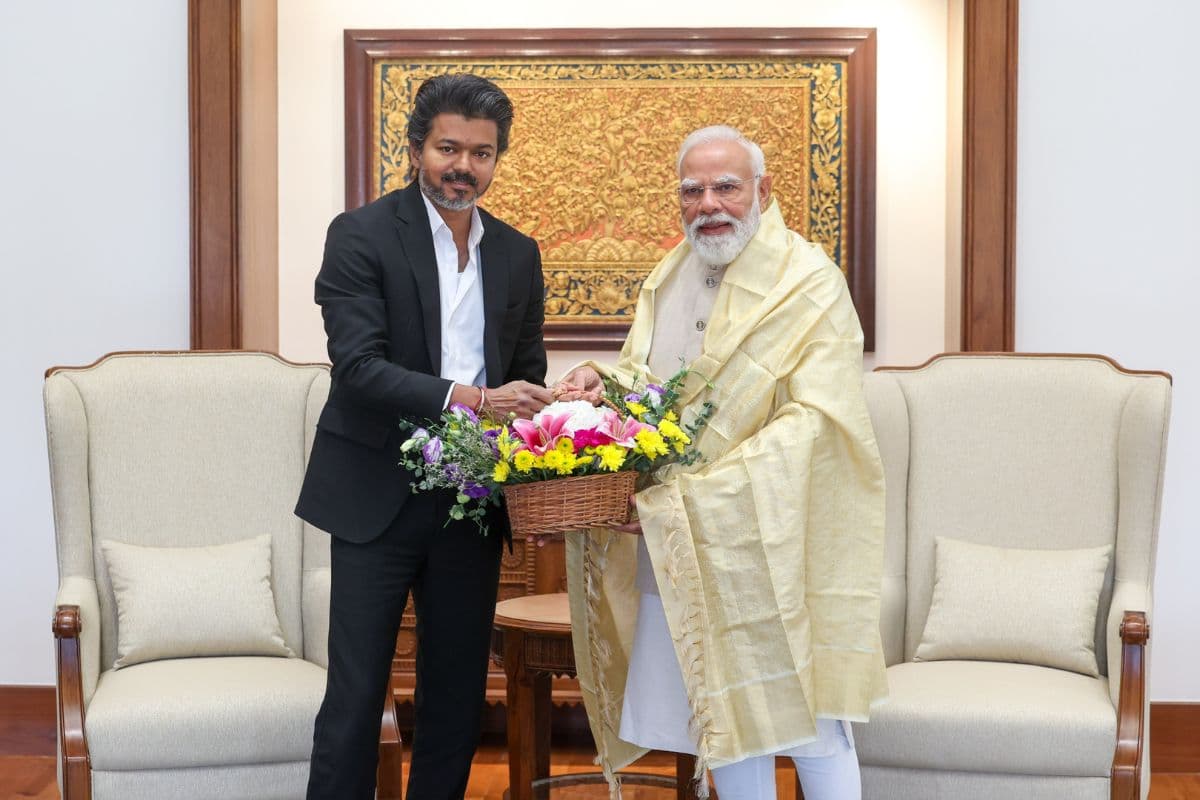 पीएम मोदी से मिले तमिलनाडु सीएम जोसेफ विजय, जीत के बाद पहली बार पहुंचे दिल्ली