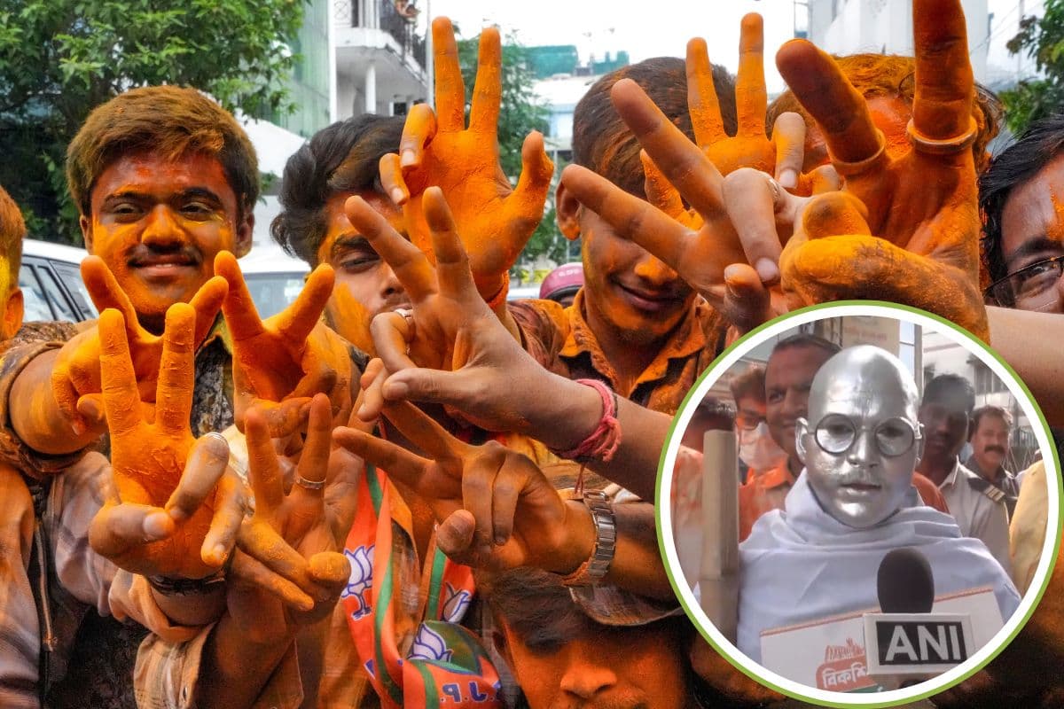 बंगाल में बीजेपी की जय… उत्साह में पुरी से पैदल चलकर कोलकाता पहुंचा बापू का 'हमशक्ल', Video
