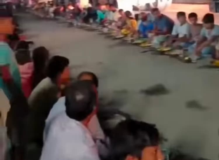 NH-107 बना भोज स्थल, वायरल वीडियो पर पुलिस ने दर्ज की प्राथमिकी