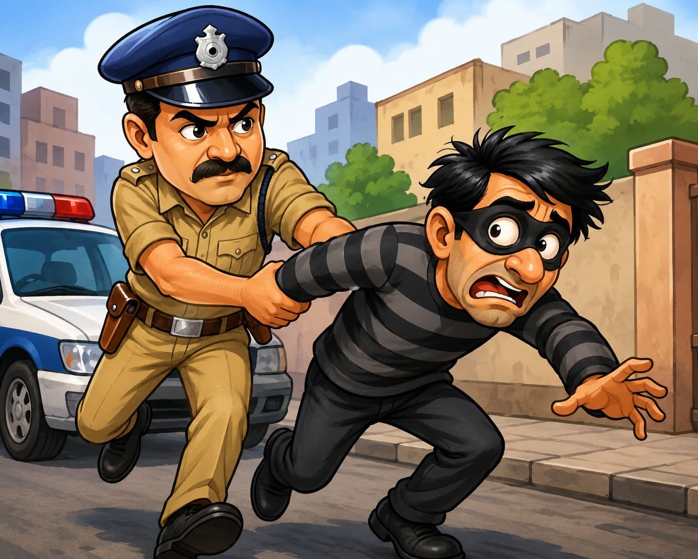 बेलदौर में STF की कार्रवाई, 50 हजार का इनामी बदमाश घायल
