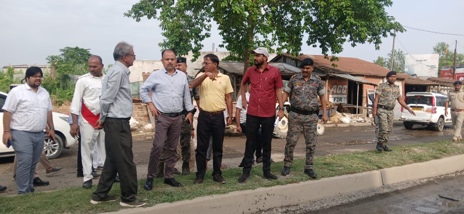 सहयोग शिविर की तैयारी तेज, डीएम ने किया निरीक्षण