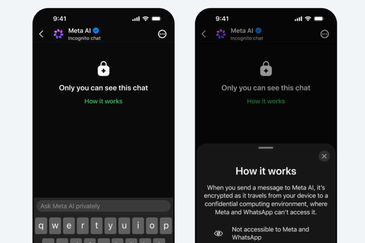 Incognito Mode में अब AI चैट्स रहेंगी सीक्रेट, WhatsApp यूजर्स के लिए आया नया प्राइवेसी फीचर
