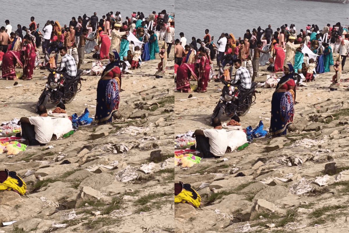 आरा में गंगा दशहरा पर आस्था का सैलाब, श्रद्धालुओं ने मां गंगा में लगाई डुबकी