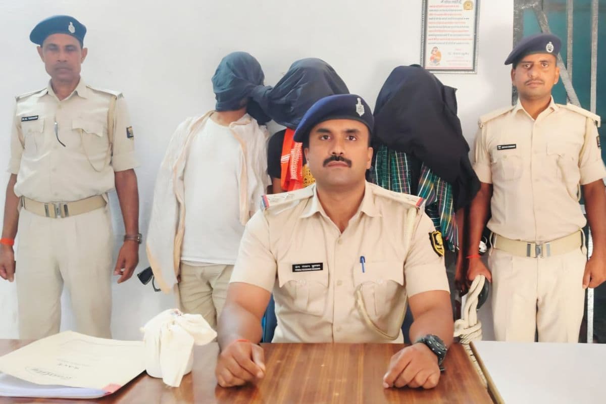 औरंगाबाद न्यूज: बंद घर में हुई बड़ी चोरी का खुलासा, तीन आरोपी गिरफ्तार