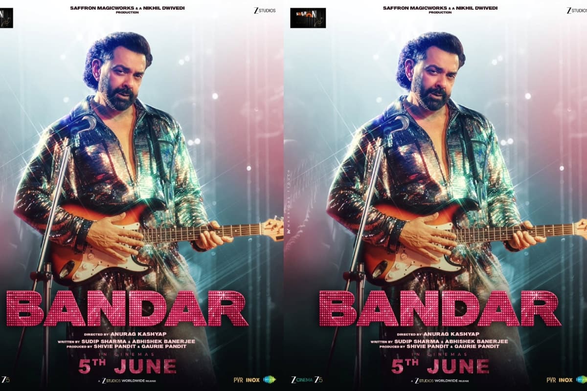 Bandar का फर्स्ट पोस्टर इंटरनेट पर छाया, रॉकस्टार अवतार में बॉबी देओल ने मचाया धमाल