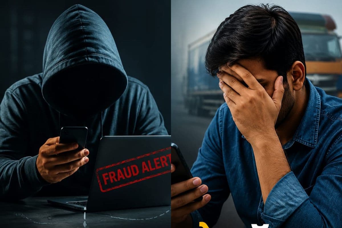 ट्रांसपोर्ट बुकिंग के नाम पर युवक से ठगी, सामान फंसने का डर दिखाकर लगातार वसूले पैसे