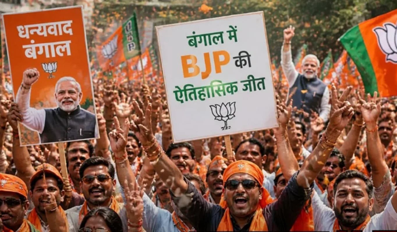 बंगाल चुनाव: पहाड़ से समुद्र तक खिला कमल, उत्तर बंगाल में खाता भी नहीं खोल पायी तृणमूल कांग्रेस
