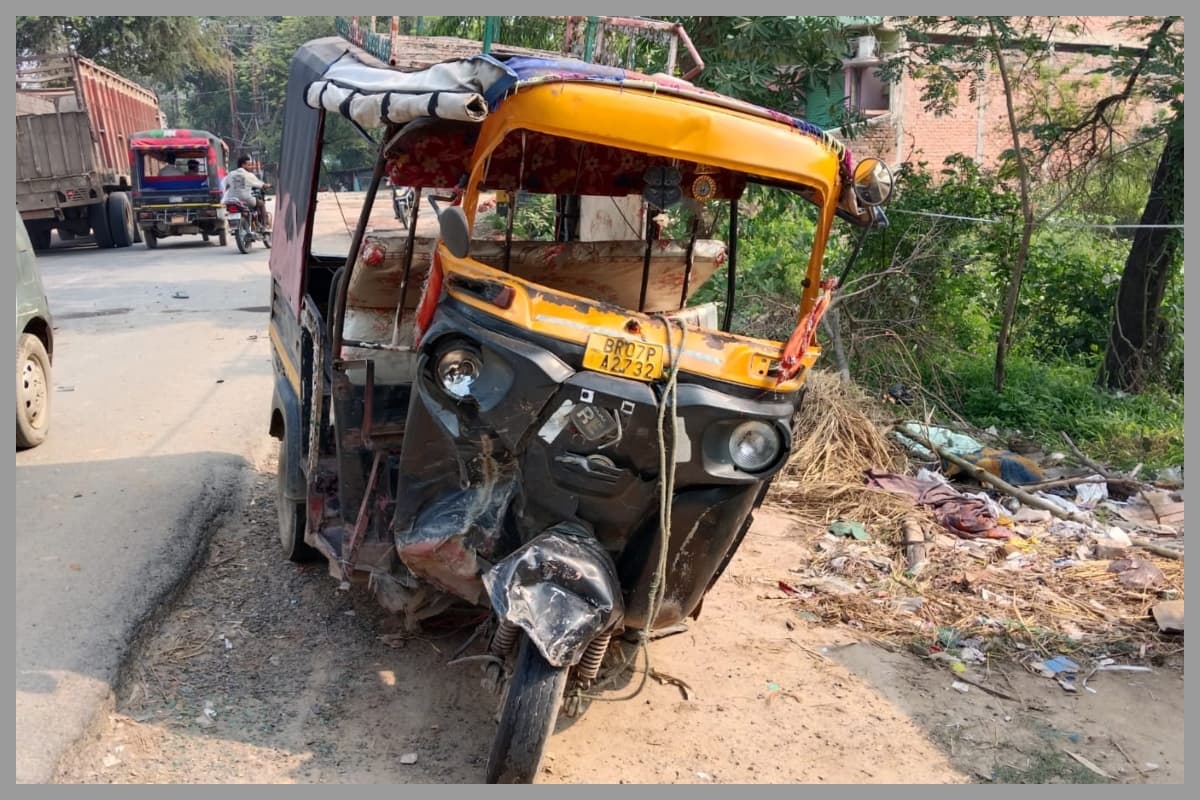 Biraul road accident bike tempo collision