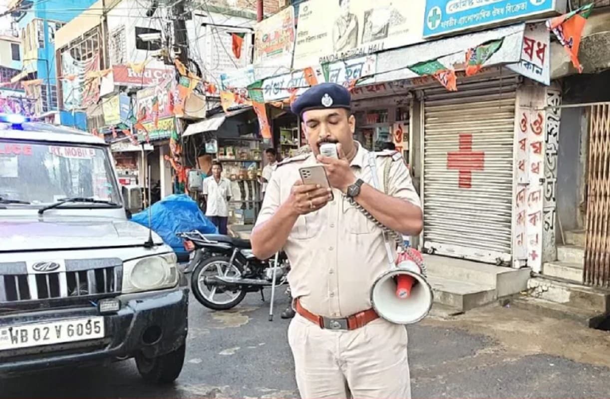 पश्चिम बंगाल में मतगणना केंद्रों पर धारा 163 लागू, कोलकाता पुलिस छाबनी में तब्दील