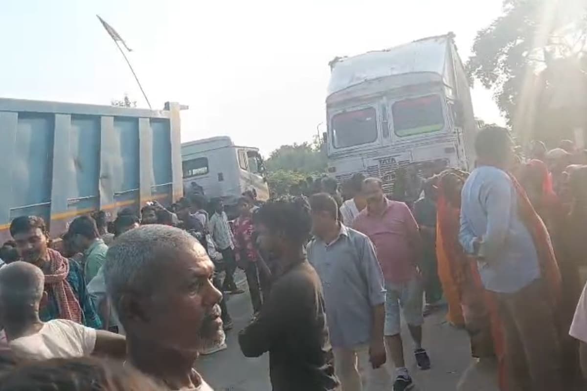 Darbhanga: दरभंगा फोरलेन पर डंपर का कहर, बाइक सवार युवक की मौके पर मौत
