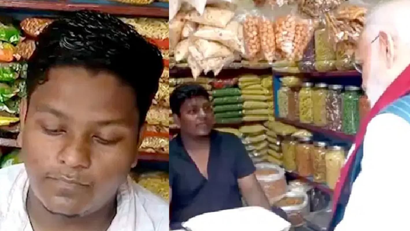 विक्रम की दुकान पर मोदी ने खाई थी झालमुरी, अब दुकानदार को मिल रही पाकिस्तान से धमकी