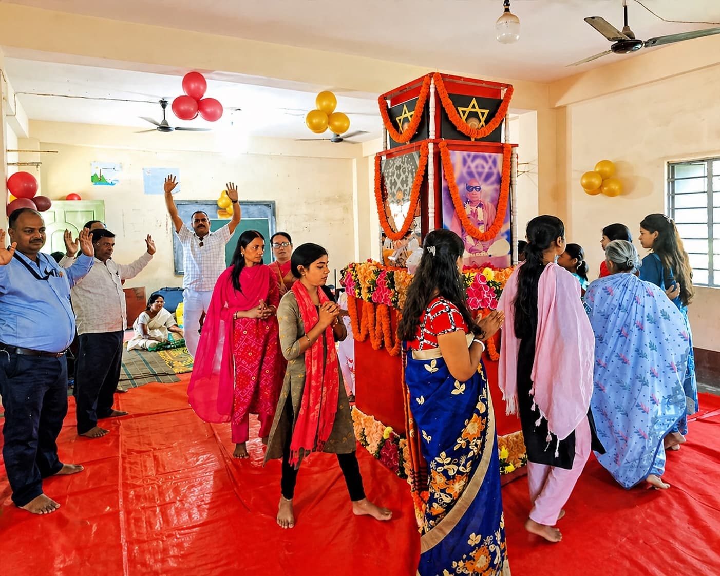 ठाकुरगंज में गूंजा बाबा नाम केवलम