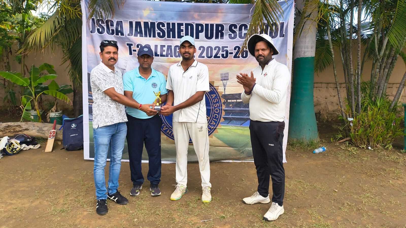 Jsca school league : सेंट मेरीज ने लोयोला स्कूल को दस विकेट से हराया