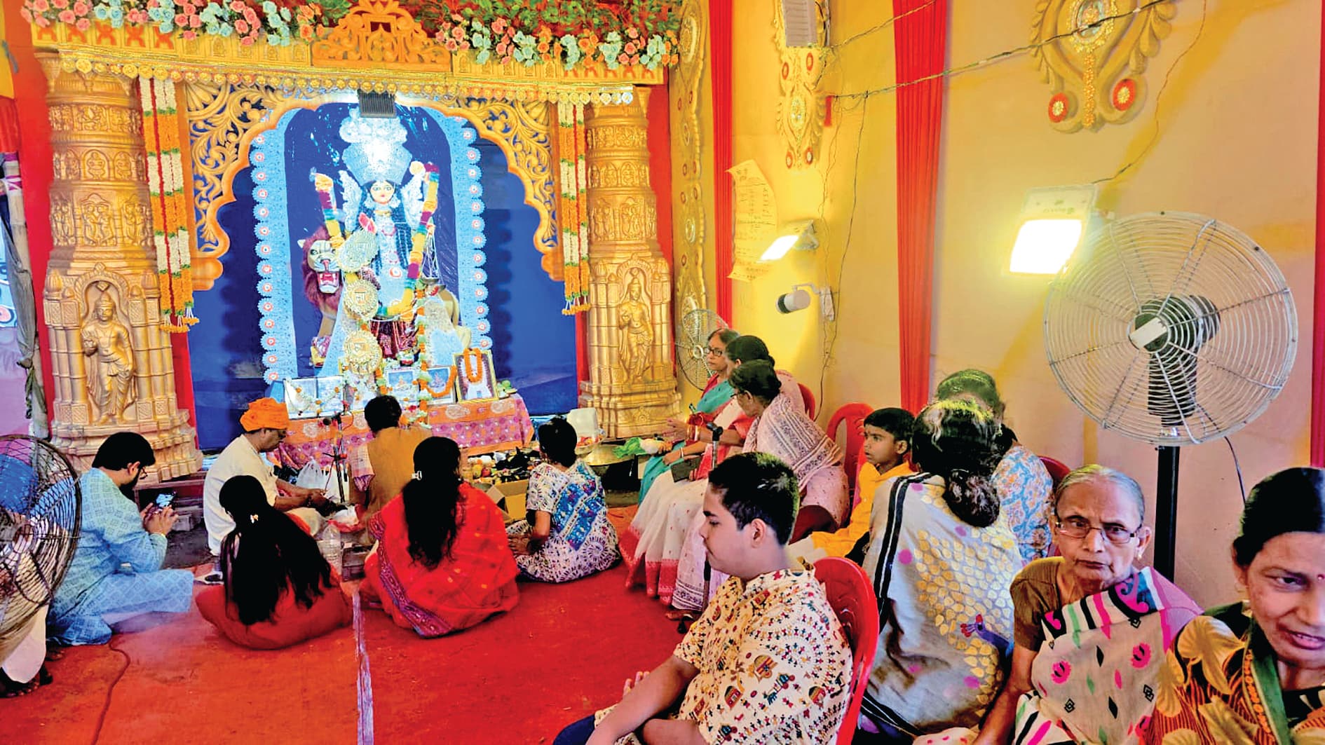 गंधवणिक महासभा ने किया मां गंधेश्वरी का आवाहन