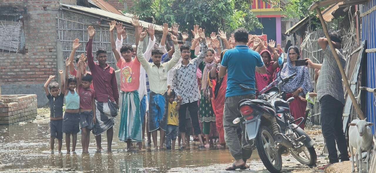 KATIHAR NEWS : निमौल पंचायत के ग्रामीणों को नहीं मिल रही सड़क की सुविधा