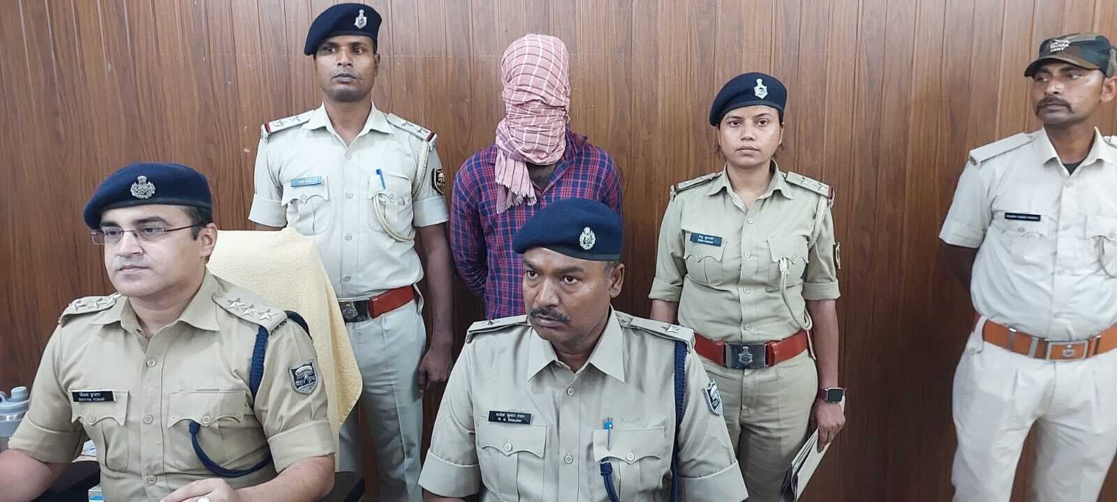 आठ वर्षीय बच्ची से दुष्कर्म के प्रयास का आरोपित 24 घंटे में गिरफ्तार