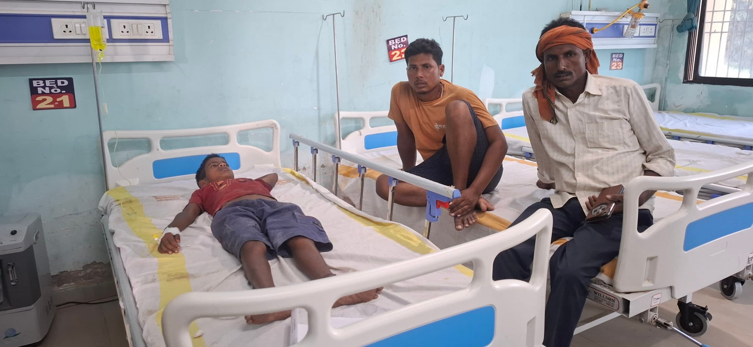करंट की चपेट में आने से बच्चा झुलसा, इलाजरत