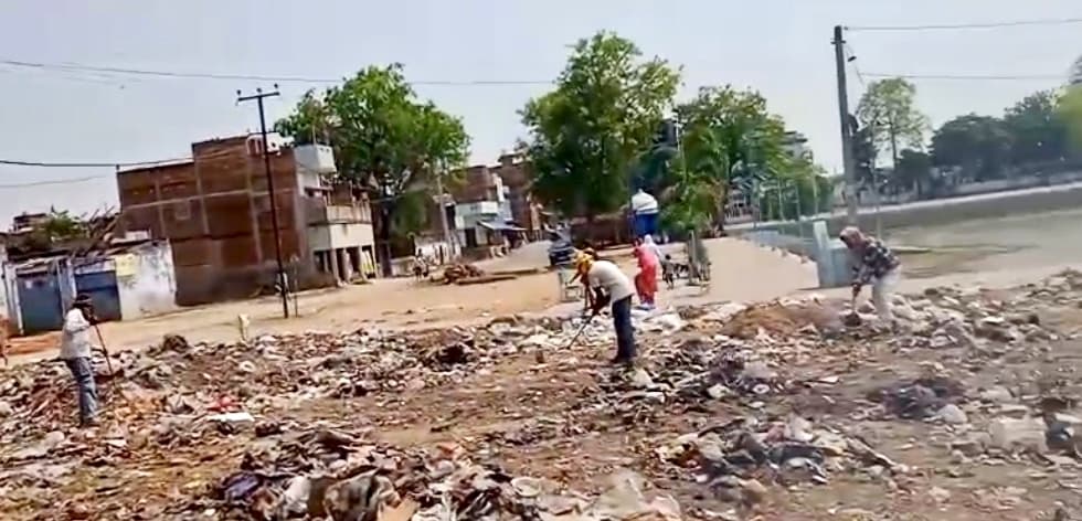 सूर्यपुरा में स्वच्छता अभियान को मिली रफ्तार, नये समन्वयक के प्रयासों की सराहना