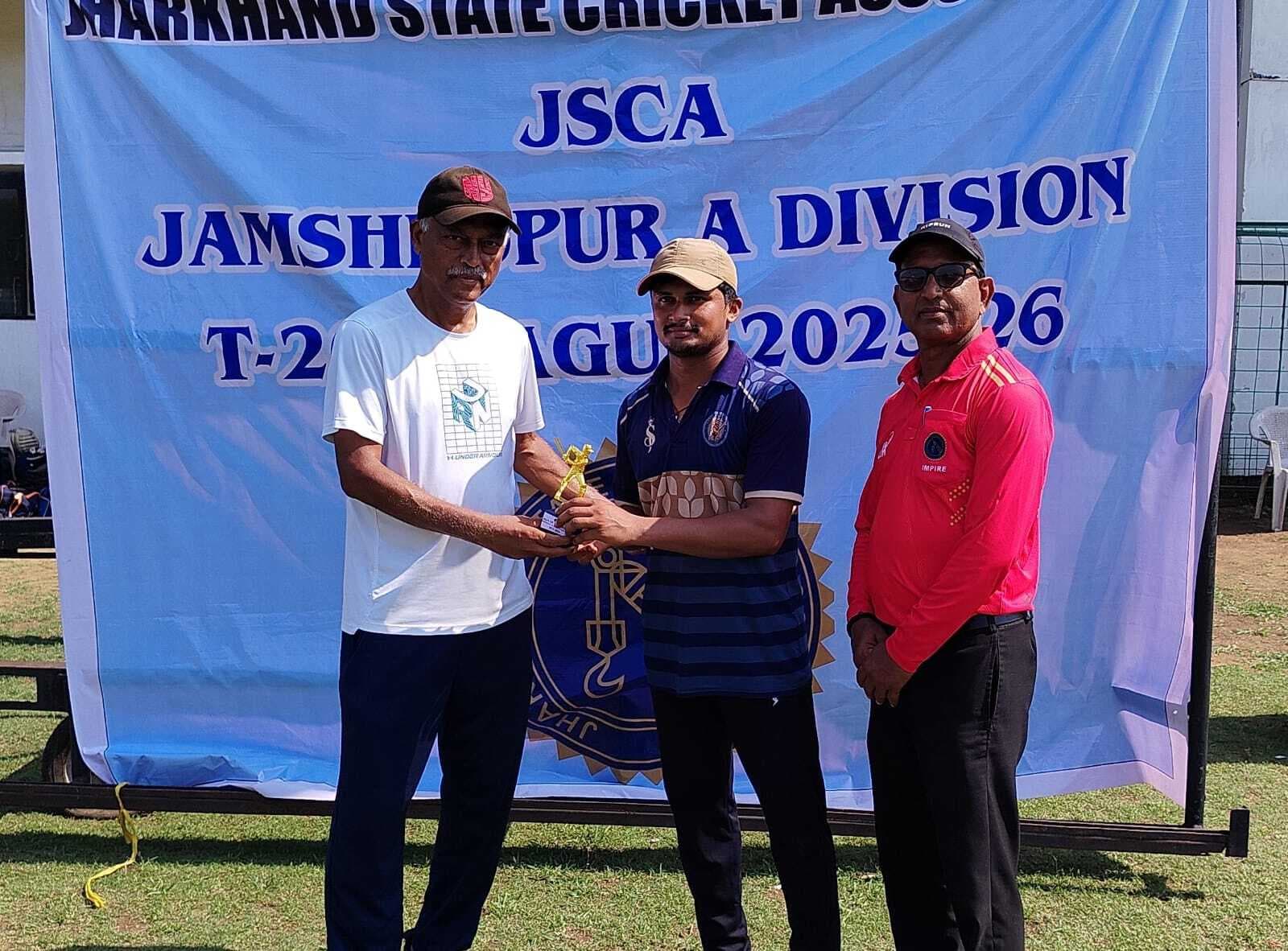 Jsca a division : नरेंद्र देव का अर्धशतक, स्कूल ऑफ क्रिकेट 48 रन से जीता