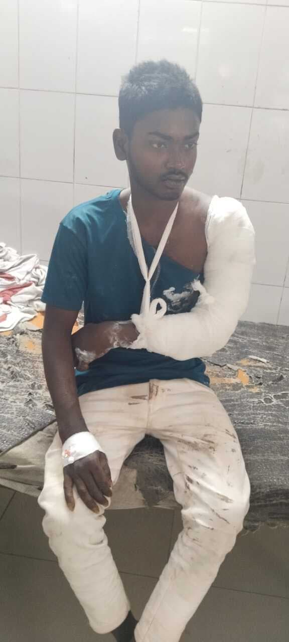 Banka, टोटो-बाइक की टक्कर में नवजात की मौत, चार लोग जख्मी