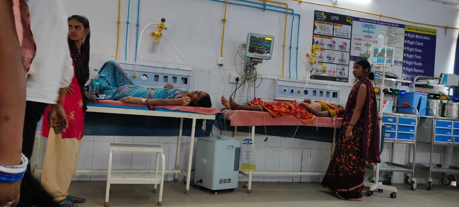 JAMUI गर्मी का असर: सदर अस्पताल में मौसमी बीमारियों के मरीज बढ़े