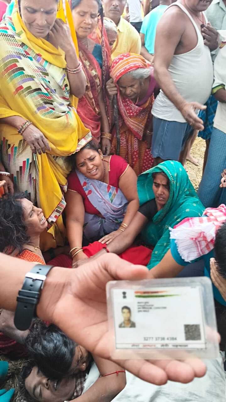 ठनका गिरने से युवक की मौत, परिवार में मचा कोहराम