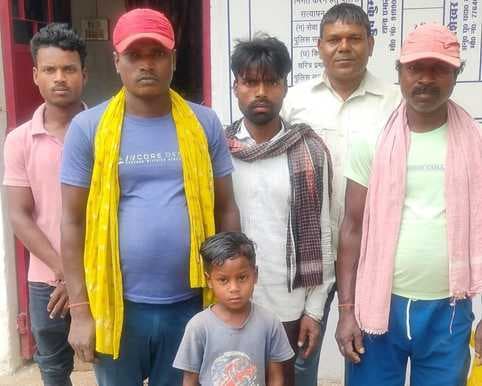हनवारा में भटकता बच्चा सुरक्षित घर लौटा