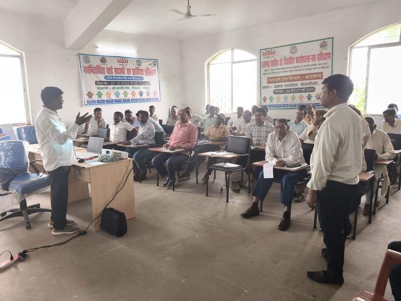 बोआरीजोर में द्वितीय बैच की जनगणना 2027 प्रशिक्षण शुरू