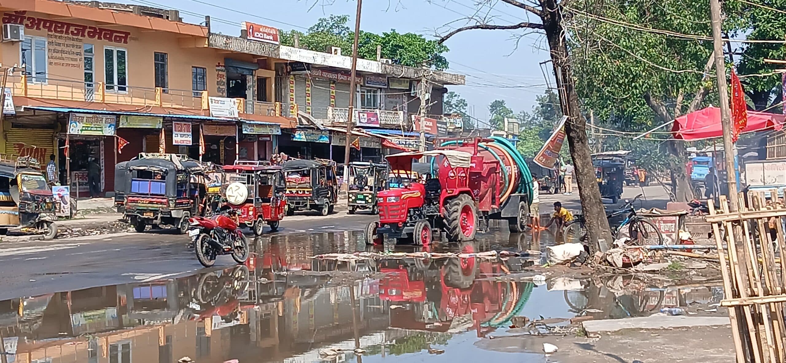 तेज आंधी बारिश से बिजली आपूर्ति 18 घंटे रहा ठप