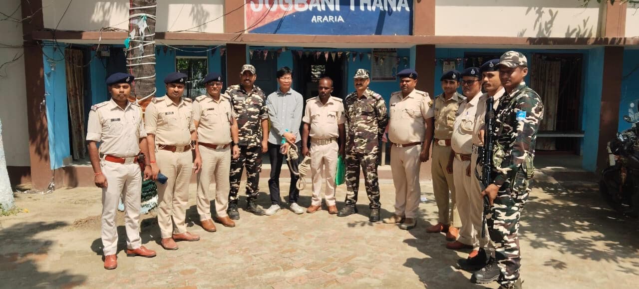गिरफ्तार चीनी नागरिक को भेजा न्यायिक हिरासत में