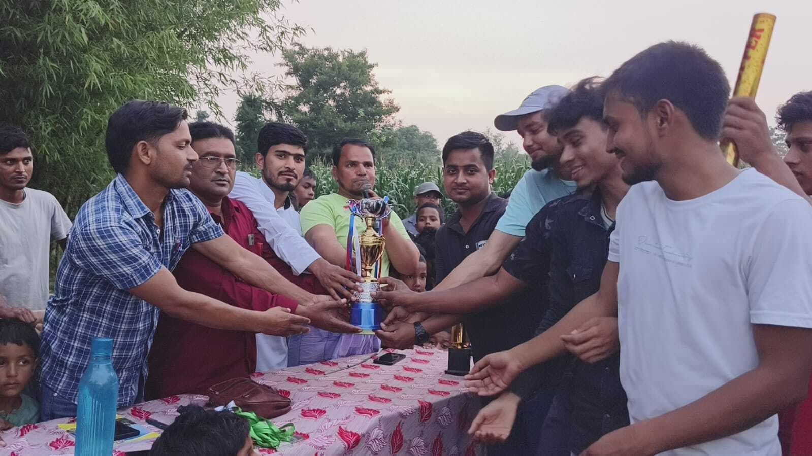 टाइगर क्रिकेट टीम बना विजेता