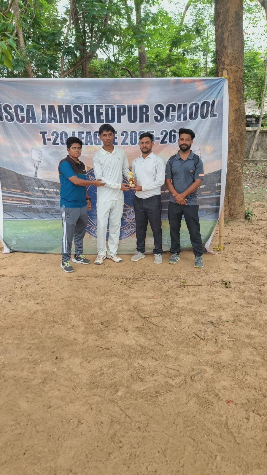 Jsca school league : राज हेंब्रम व आनंद की सधी हुई गेंदबाजी, काशीडीह ने डीएवी को हराया