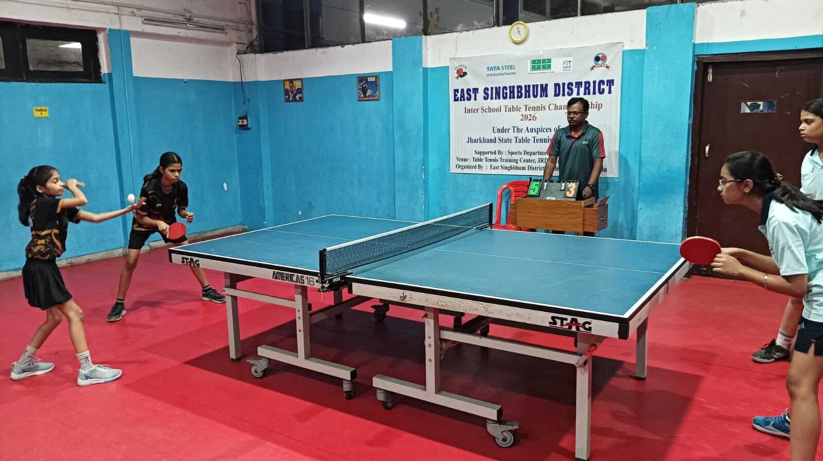 Table tennis : अंडर-11 आयु वर्ग में पौमित व अश्विका चैंपियन